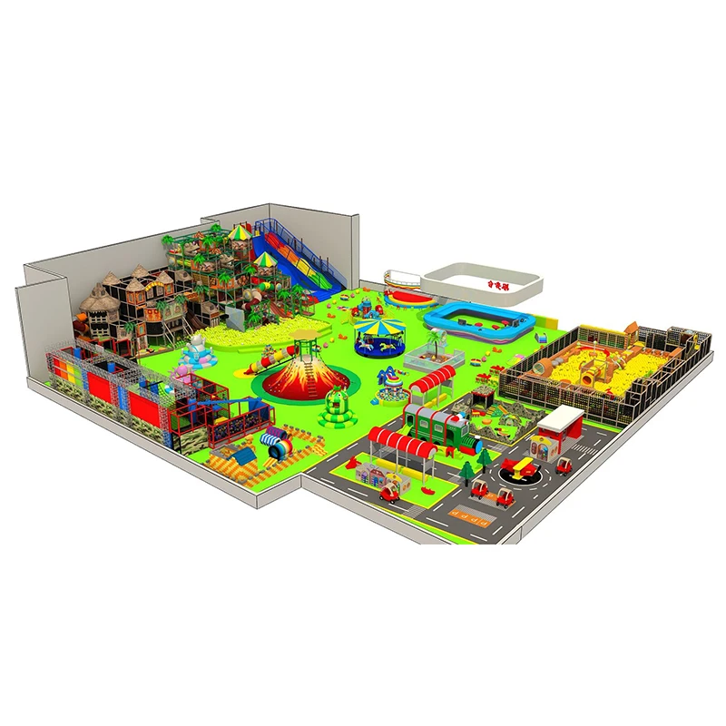 New Theme Design Children Playground Equipment Indoor