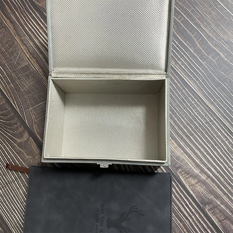 handmade high quality leather Keyless Car Signal Blocker Box RFID case Faraday box