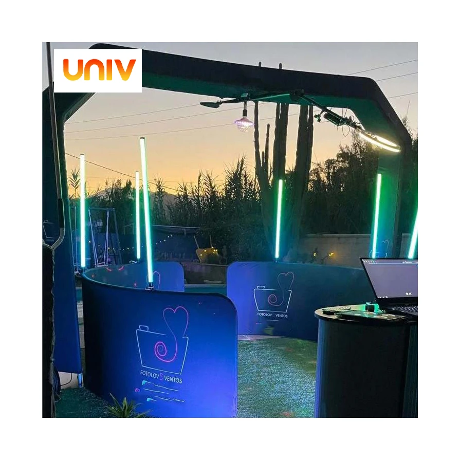 Automatic Rotating 3D 360 Overhead Photo Booth with Led Fill Light Photo Booth 360 Selfie Overhead Top Spinner