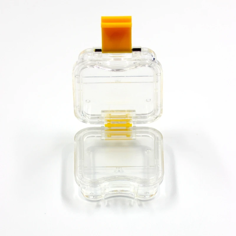 Dental membrane box/ plastic crown box with film tooth box/membrane denture box