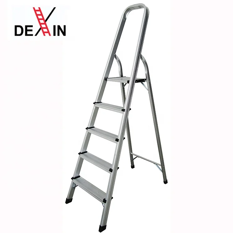 Folding Steel Step Ladder Aluminium Household Ladders Ladder Stools for sale