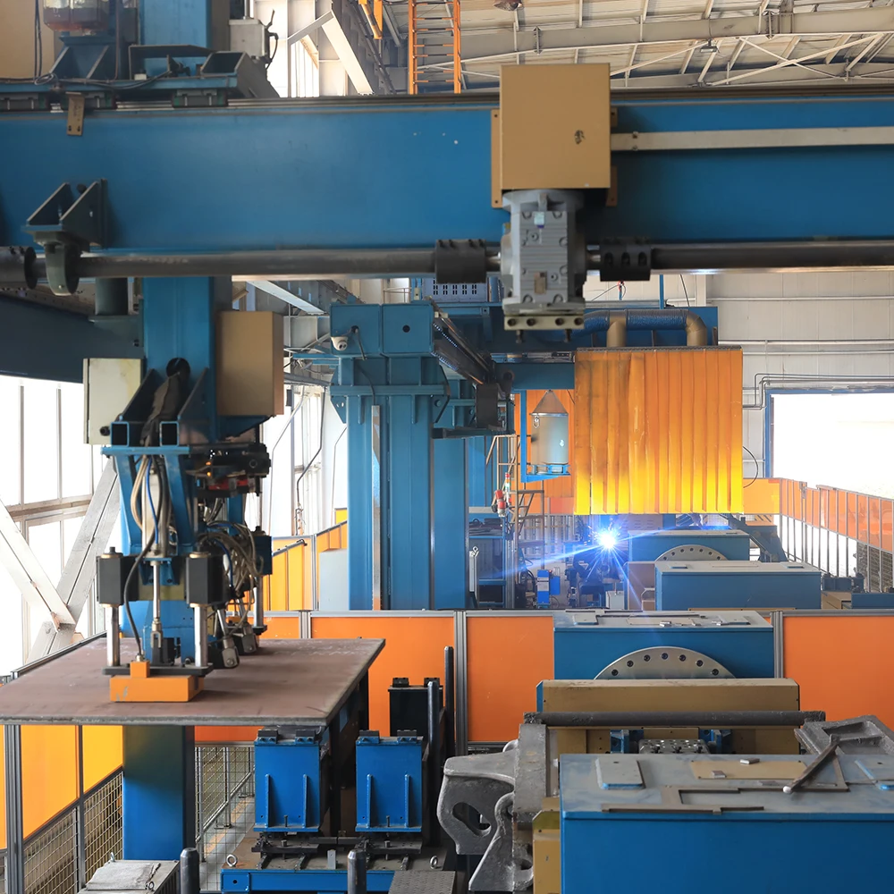 Automatic robotic welding machine robot arm robotic mig welding station tracking system