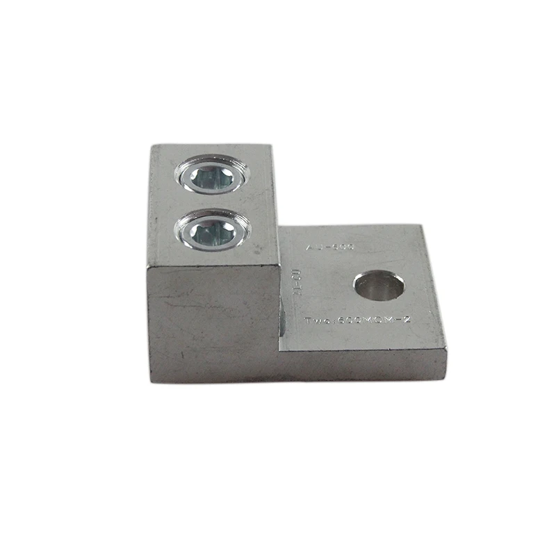 varies types of load center metal fittings double hole lugs