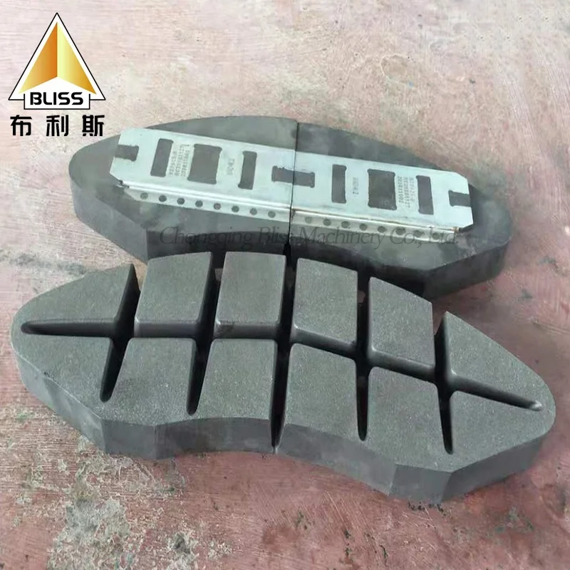 Bliss запчасти для железнодорожного поезда BZP625 UIC Тип 1.1a тормозные колодки