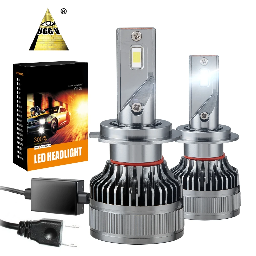 Ford H8 H3 Hot Selling UGF6 LED Car Light 12V 80V 18000LM 6500K 18000LM 6500K H4 H7 H11 9005 LED Para Auto VW Beetle Classic