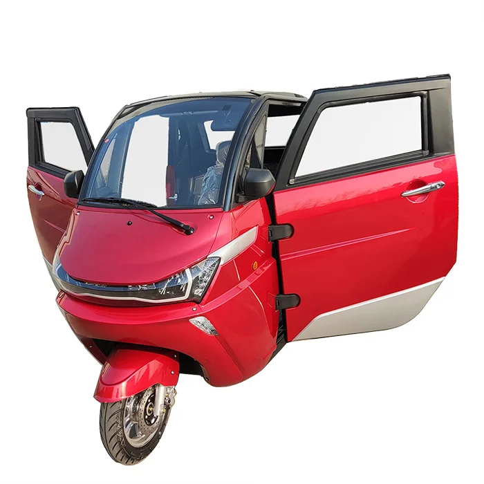 3 Wheel Electric Vehicle For Passenger  Mini Fast Charging New Energy Electric Car Lithium Battery Electric Tricycle