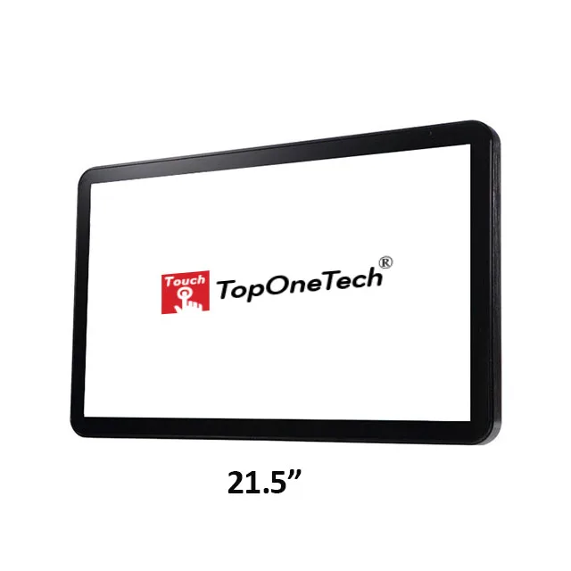 China industrial manufacture custom cheap interactive touch screen pc  21.5 inch all in one wall mount touch screen computer