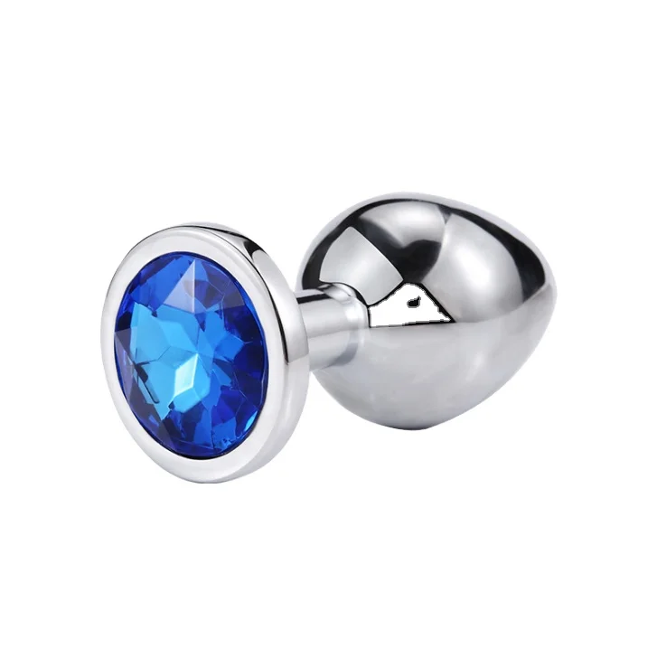 Unique Stimulation Super Exciting Waterproof Massager Metal Jeweled G-spot A-nal P-lugs Butt Trainer Toys for Women Men