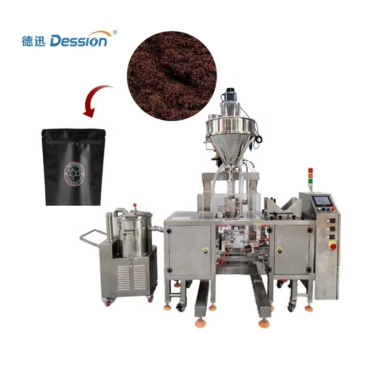 factory price doy pack power zipper bag filling machine