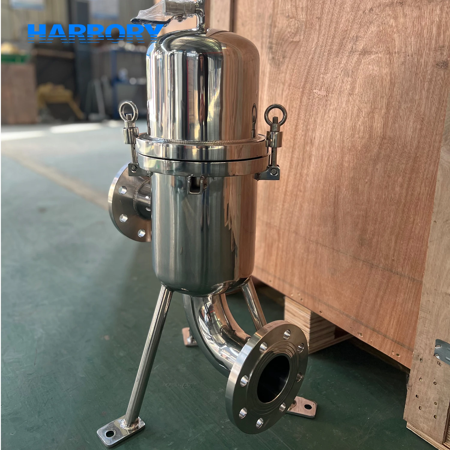 Professional Custom Pleated Filter Cartridge Housing ss304 Stainless Steel Cartridge Filter Housing