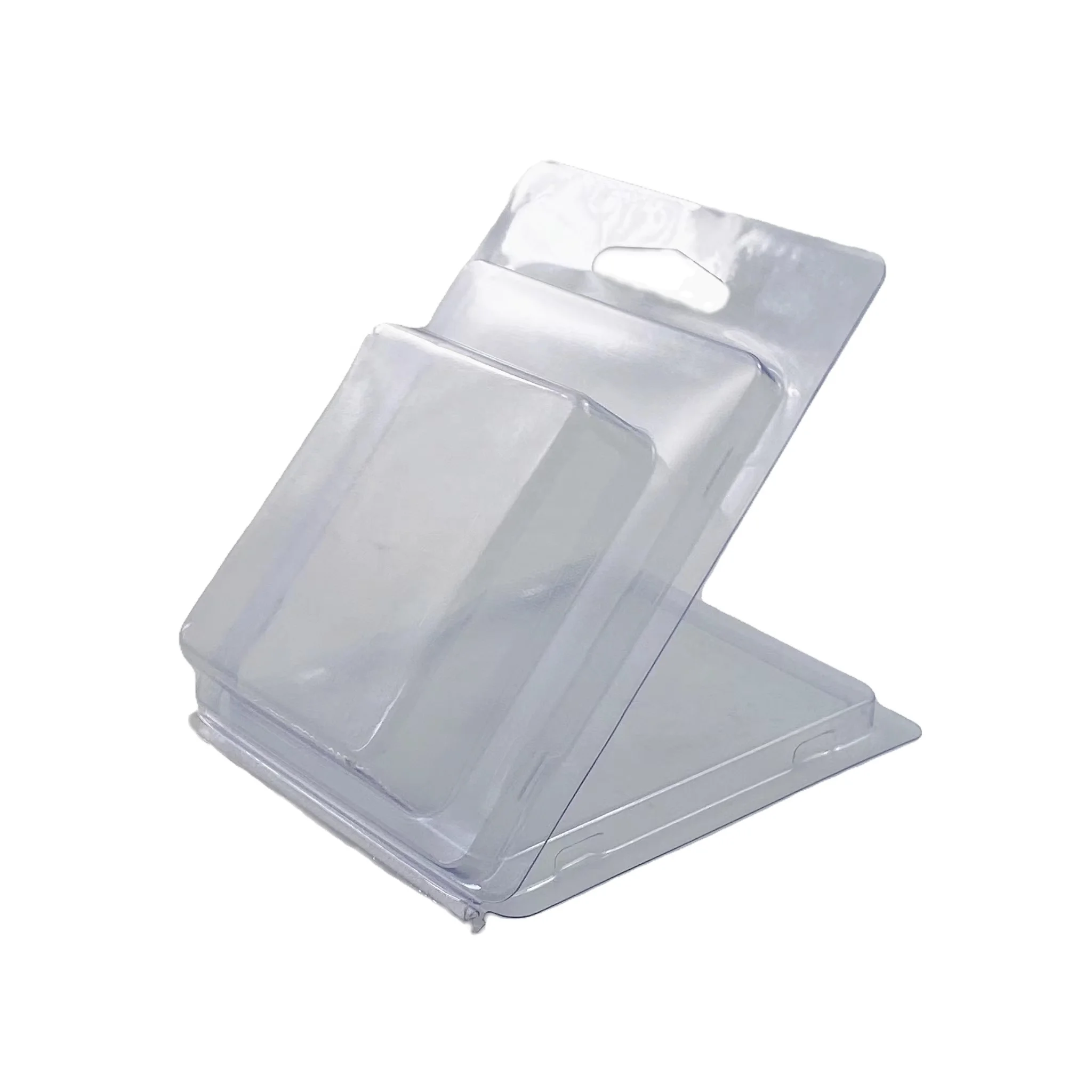 Clear Plastic Customized Clamshell Blister Packaging Card 2 Pack Blister Box