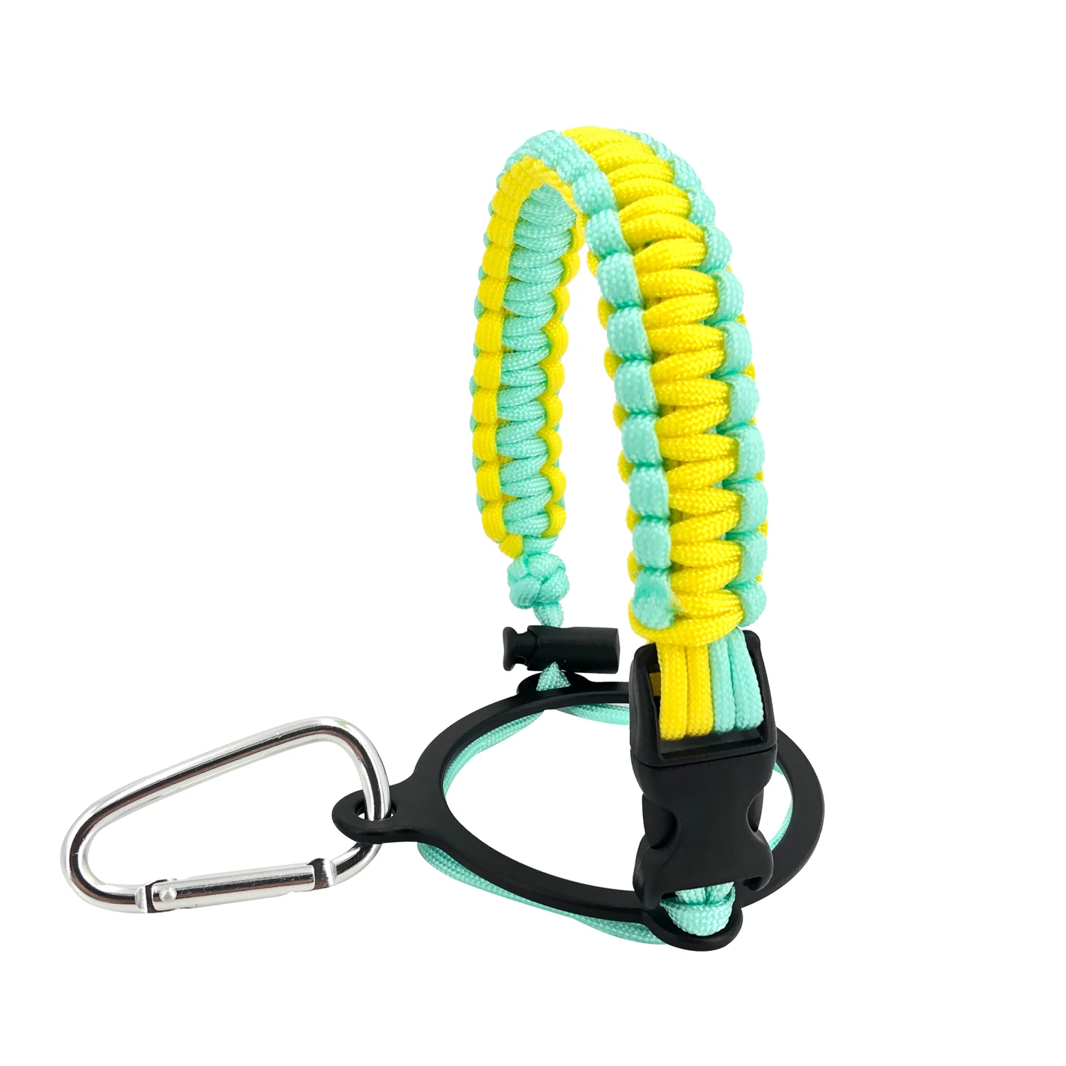 Wholesale paracord handle water bottle holder outdoor survival paracord handle