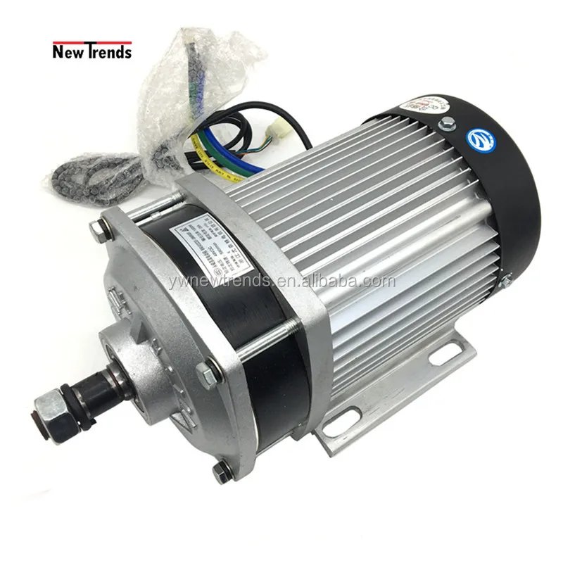 BM1424ZXF  1200 W 48V 60V 72 V  Brushless  DC Motor for  Electric Bicycle Tricycle Track Car Motorized Tricycles