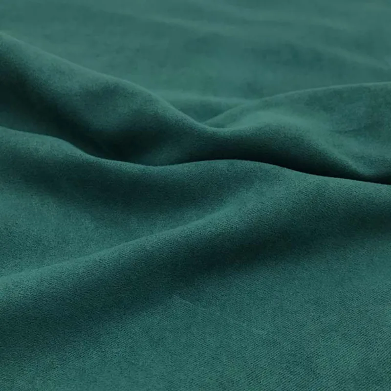 Трикотажная эластичная замшевая ткань из матового полиэстера и спандекса для одежды, эластичная трикотажная ткань из искусственного полиэстера и замши