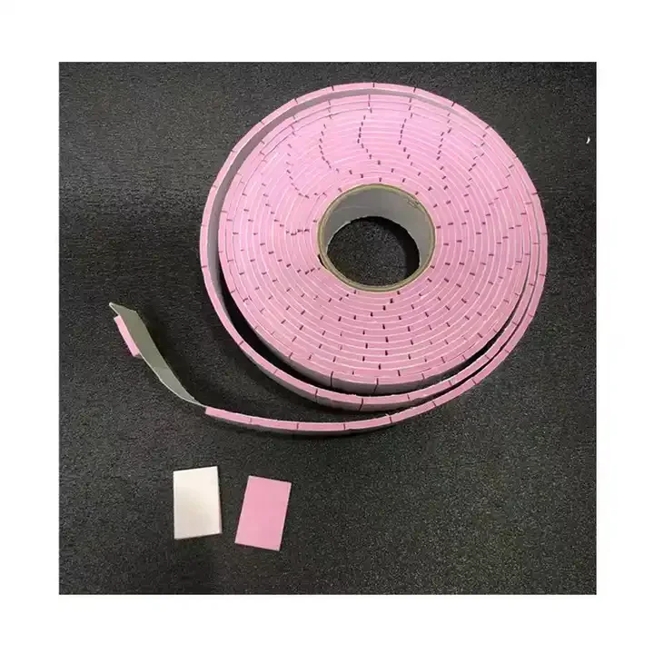 Pre cut square double sided adhesive heavy duty blister packing mounting household multi purpose eva foam tape