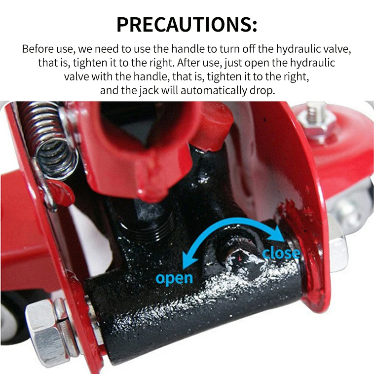 Low Price Quick Jack Car Lift Floor Jack Bleeds Down for Car Repairing