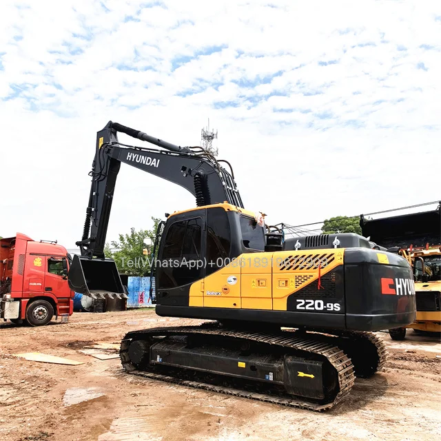 hyundai 220lc-9s excavator hyundai 220-9s for sale in china used hyundai 220lc excavator for sale