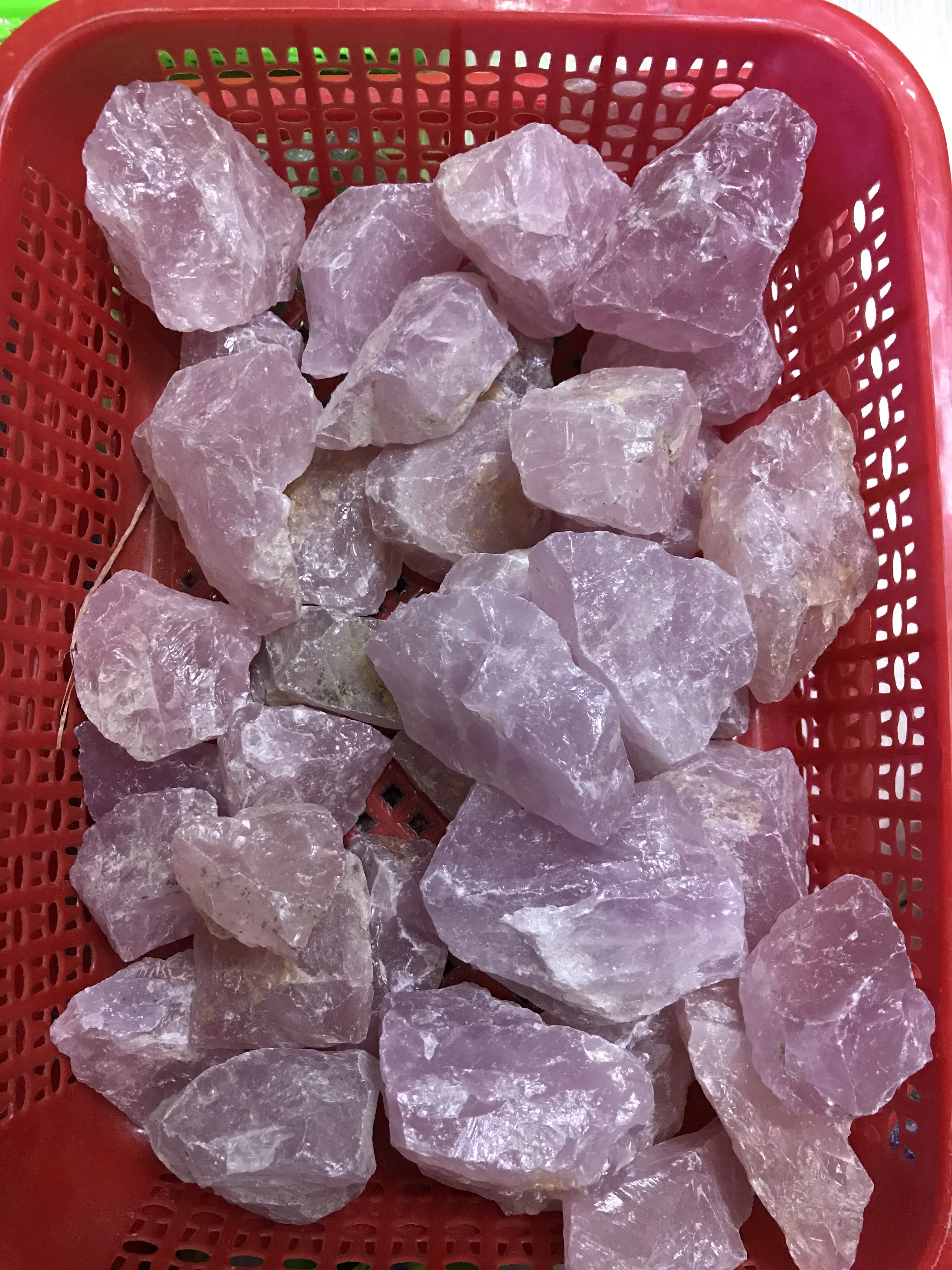Wholesale Natural Rough Crystal Stone Raw Rose Quartz Stone
