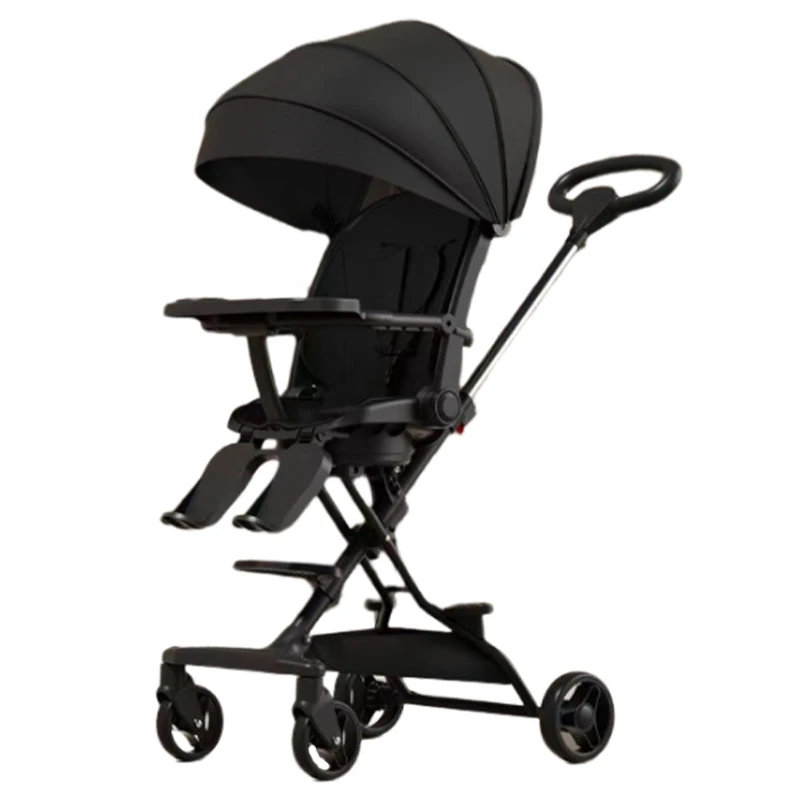 Best Quality Pushchair Stroller High Landscape Baby Stroller Portable Folding Adjustable Stroller