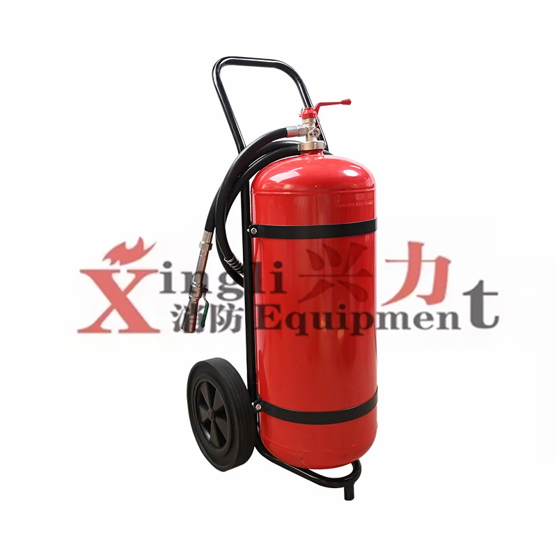 Trolley Wheeled 25KG 50KG 75KG 40%ABC Dry Chemical Powder Fire Extinguisher