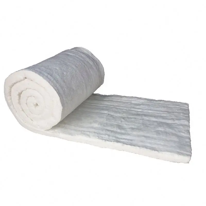  New Products White Fireproof Ceramic Fiber Blanket For Tunnel And High-Temperature