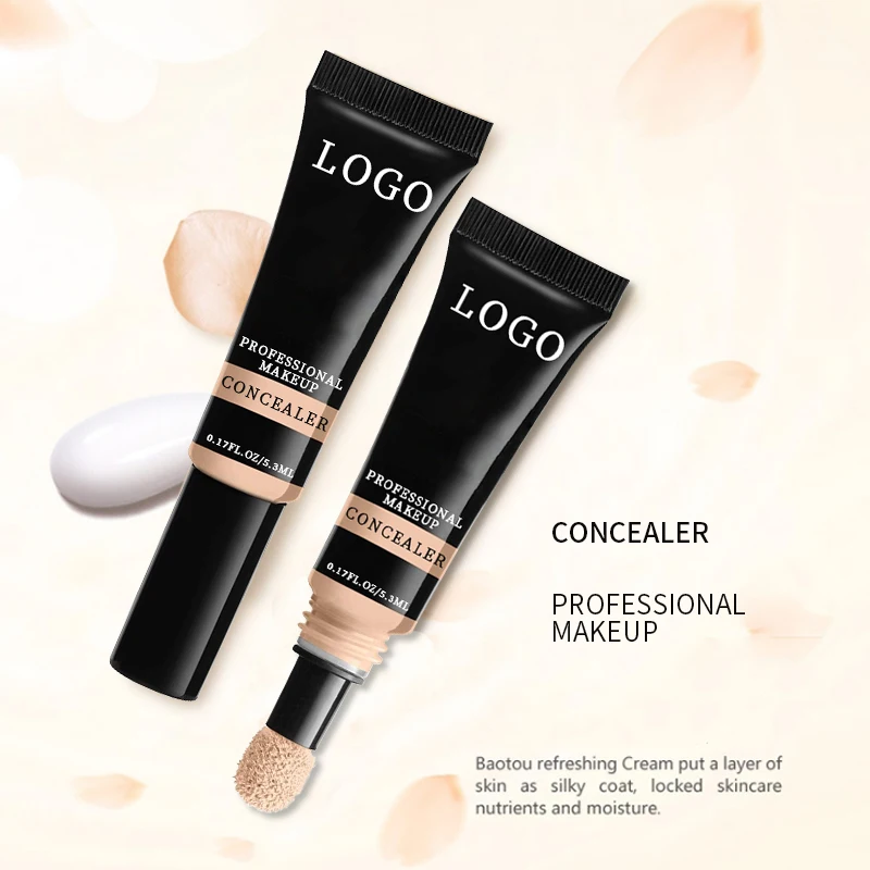 Private Label Concealer OEM Waterproof & Oil Control Full Coverage Satin Finish Concealer