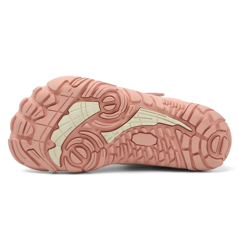 New fashion trend velcro ergonomic children shoes toddler leisure sports barefoot shoes non-slip soft sole spring autumn shoes