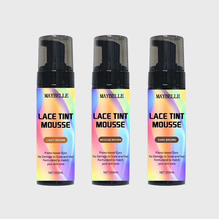 Hot Sale Wigs Closures Frontal Lace Foam Tint  200ml Melt Scalp Skin Tone For African Hair