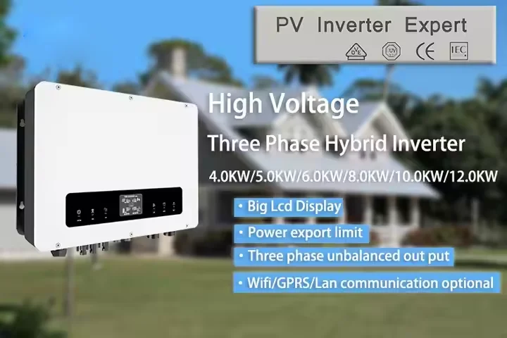 Thinkpower EPH10KTL 10KW 3 phase hybrid inverter 4kw 3 phase IP65 solar inverter factory stock with 2 MPPT 10 Years Warranty