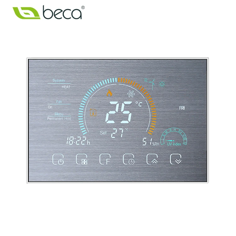  Большой ЖК-экран цифровой Внутренний термостат BECA двухтрубный