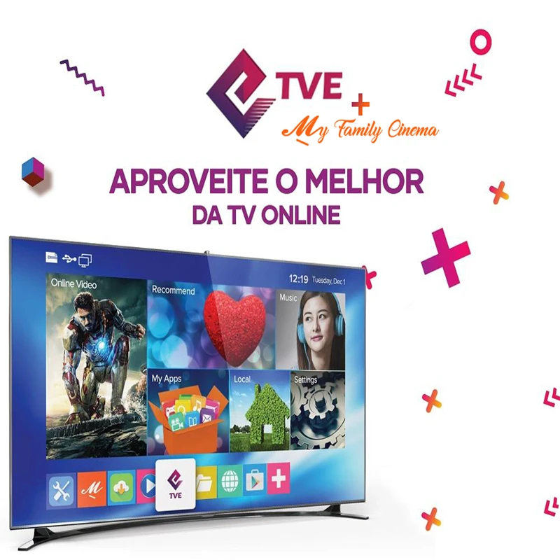 Redplay Brasil Mensal TVE Or My Family Cine MFC Bluetv