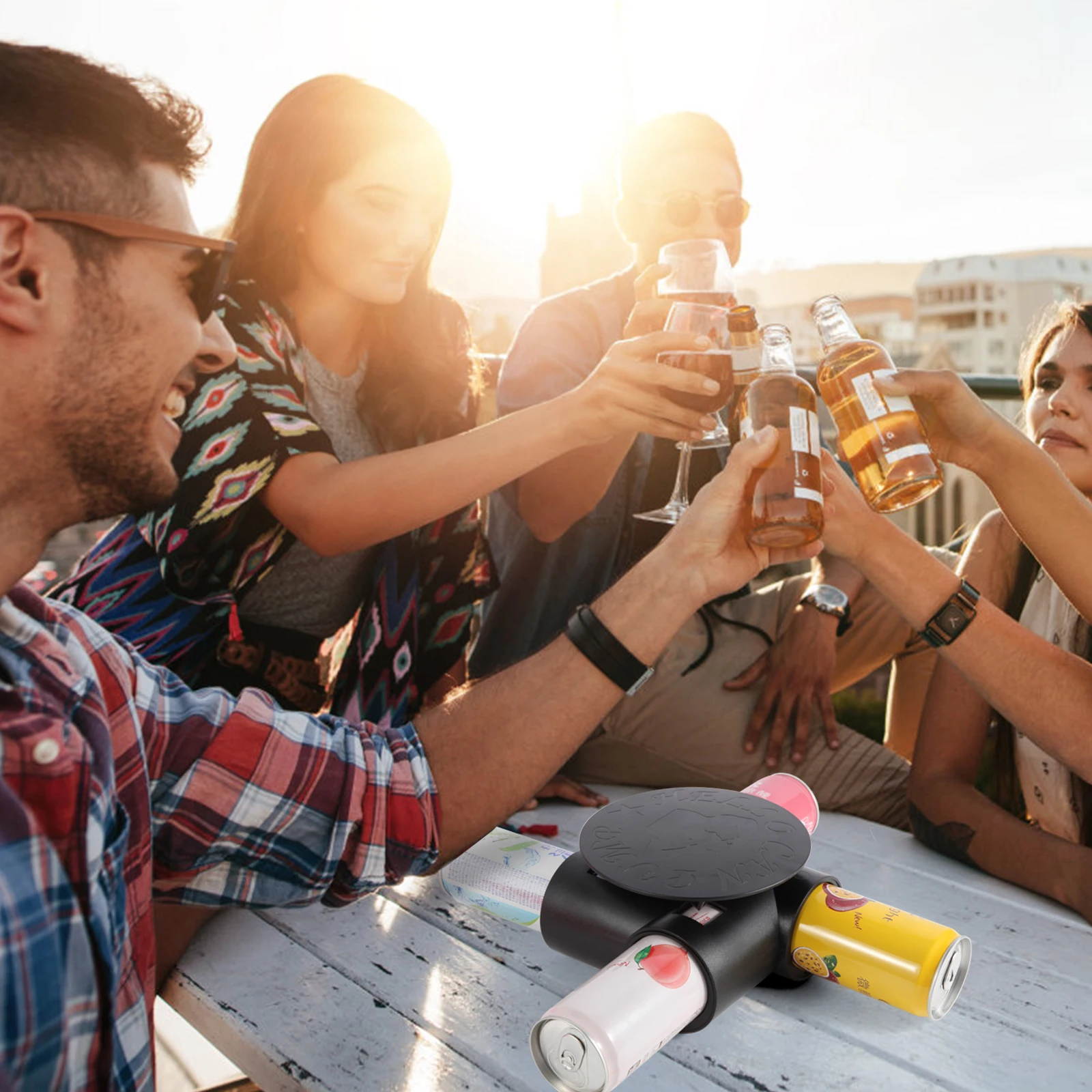 2022 New Arrival Party drinking game can beer chug bud