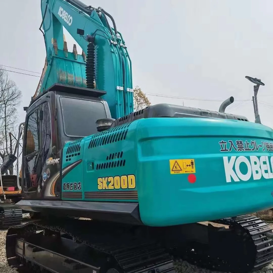 Экскаватор Подержанный высокого качества строительный экскаватор sk200-8 kobelco sk200d sk200 sk200-10 sk200-3 sk200-6