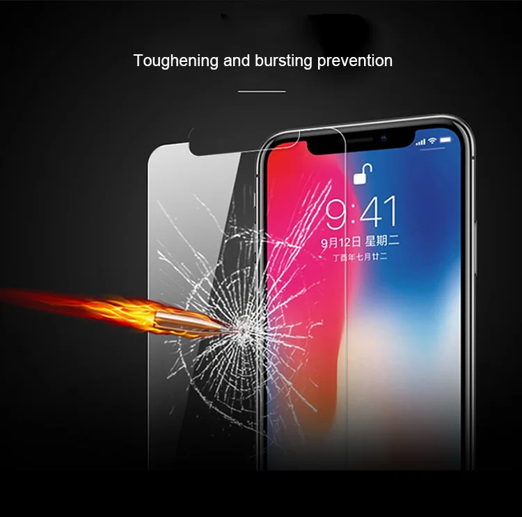 Feixin 2021 Amazon 9H закаленное стекло 2.5D защита экрана OEM/ODM Новое поступление для Iphone 11 12 13 оптовая
