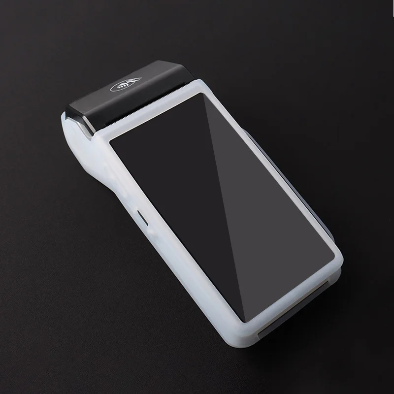 Custom Logo Finance Credit Card POS Newland  N910 POS Terminal Case Silicone Sleeve N910 Protective Cover