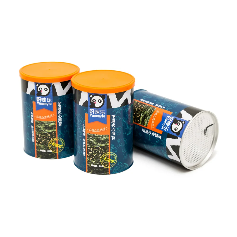 food paper tube box protein powder/cocoa  powder tube packaging