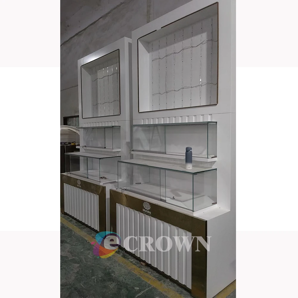 Prefab Indoor optical jewelry Station Rmu For Sale jewelry shop design jewelry shop ODM