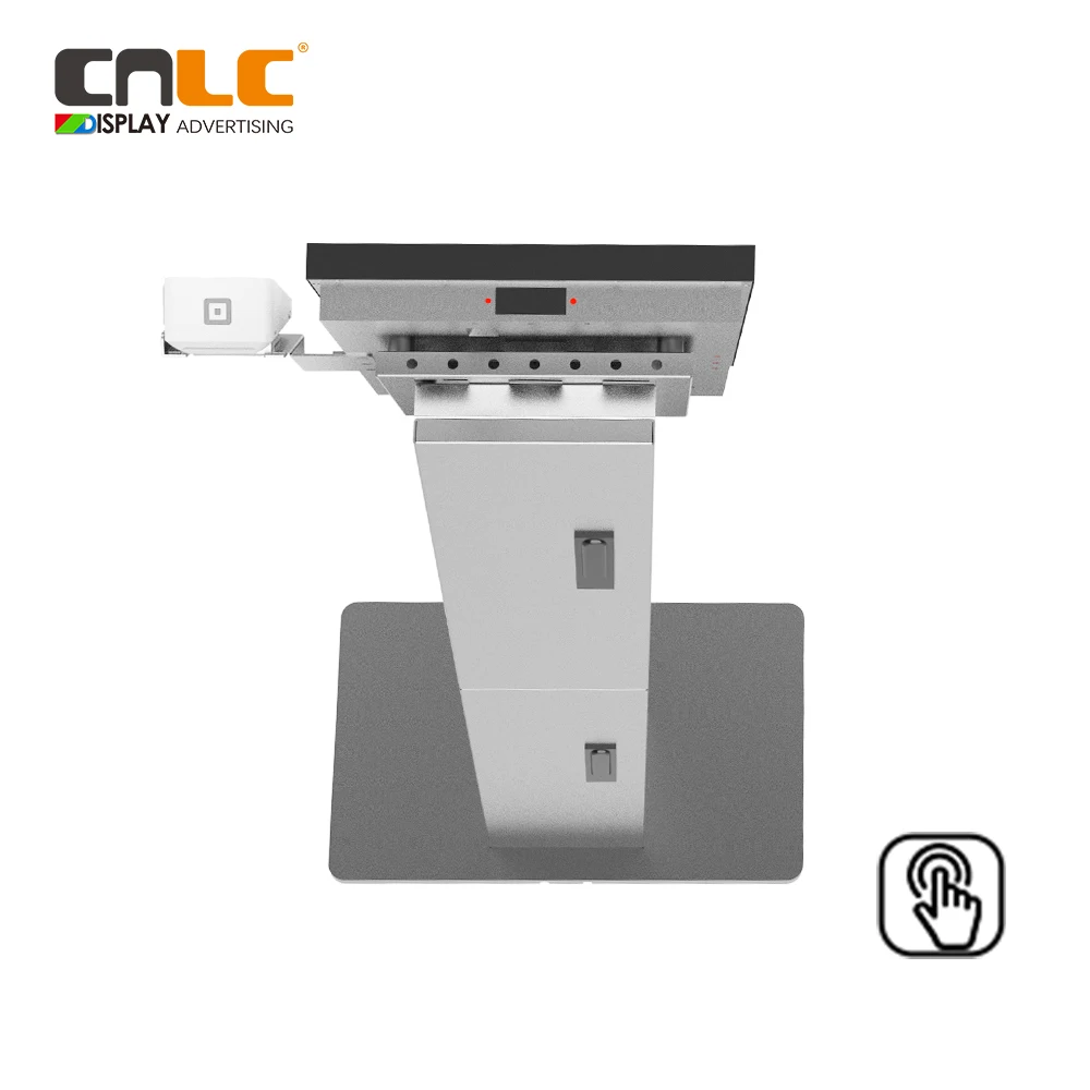 portable advertising display 21.5 inches Outdoor touch Kiosk for Ordering software lcd display digital signage