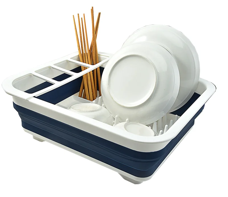 home and kitchen Wholesale Dish Rack Drainer Adjustable Kitchen Steel Rack Storage Holder Dish Rack