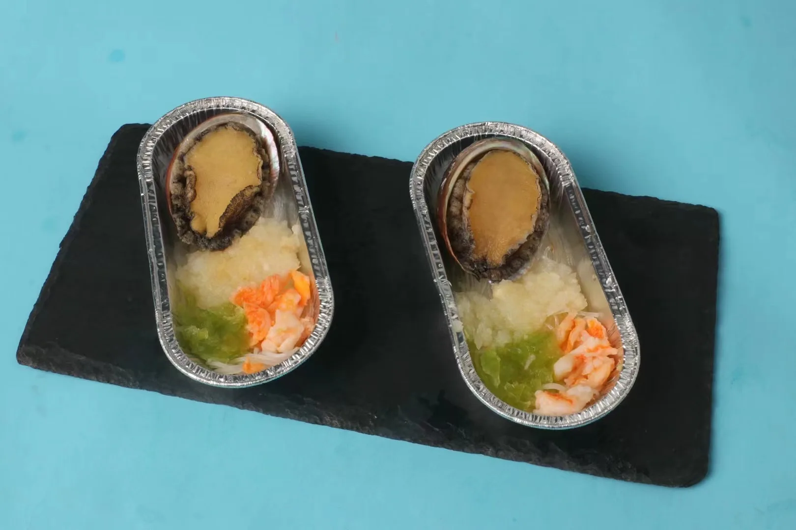 
Frozen cooked abalone in shell gutted and cleaned farmed dired abalone 