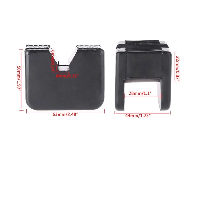 Высокое качество один Джек Стенд Pad Универсальный для Y Форма Джек Стенд Автомобиль Грузовик внедорожник