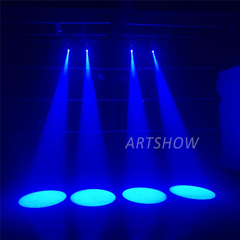 LED Spot 60W Moving Head Light Gobo Pattern Rotation Manual Focus With DMX Controller For Projector Dj Disco Stage Lighting