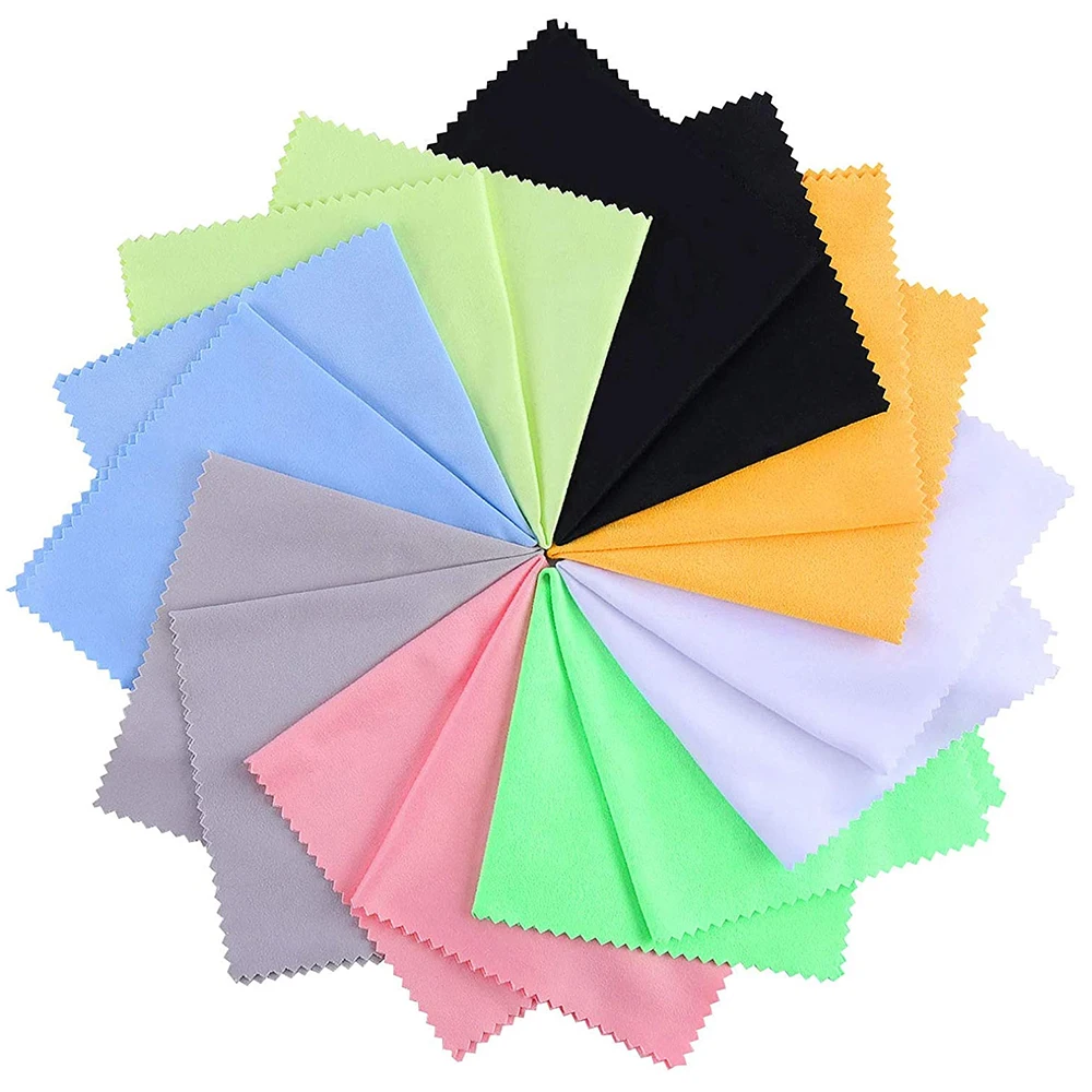 Wiping cloth Cleaner Glasses Lens Cloth Wipes Sunglasses Microfiber Eyeglass Cleaning Cloth Camera Computer Cleaning Wipes