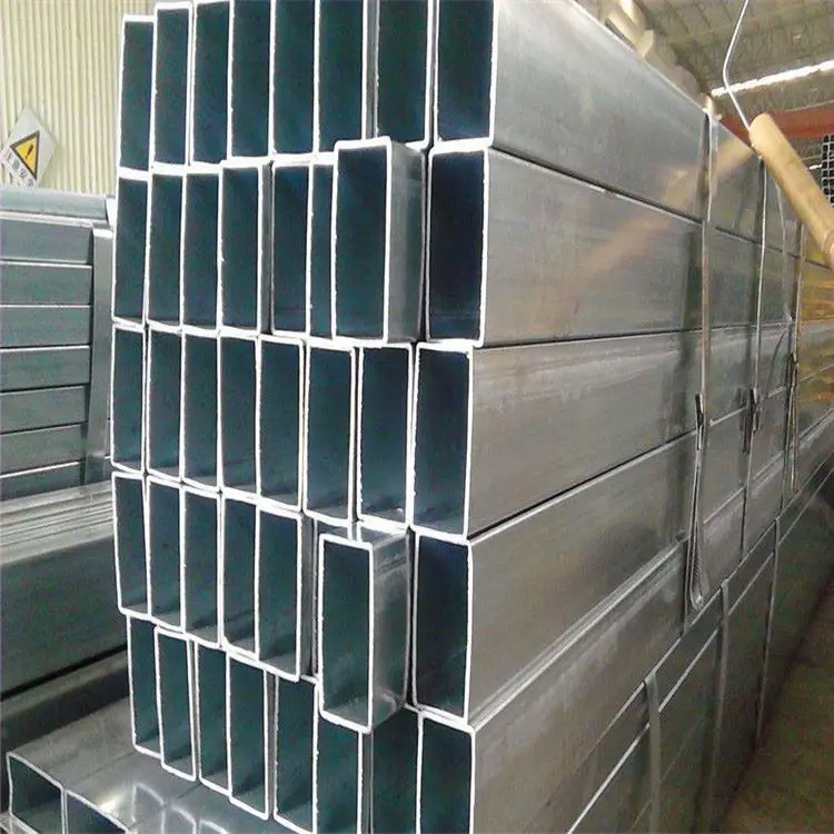 Горячая окунутая оцинкованная стальная полая секция 20x40 квадратная прямоугольная труба
