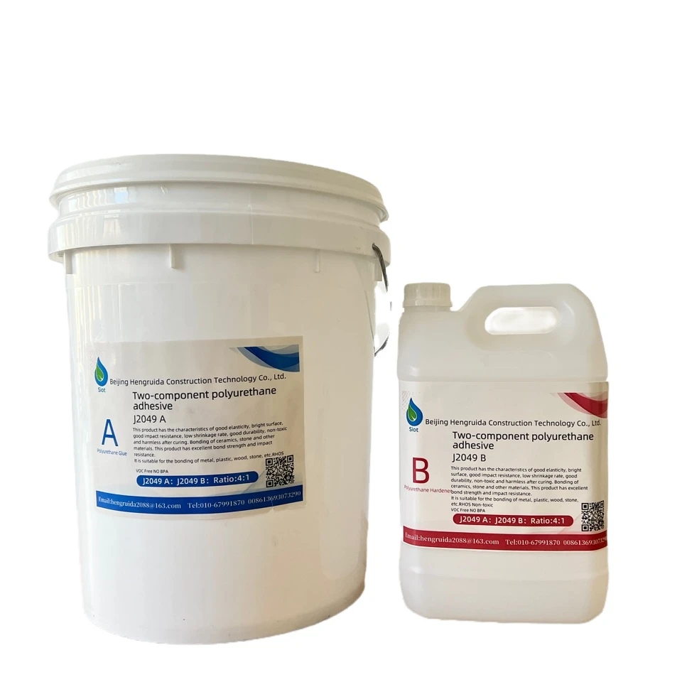 Factory price two-component liquid polyurethane adhesive casting epoxy resin for metal bonding