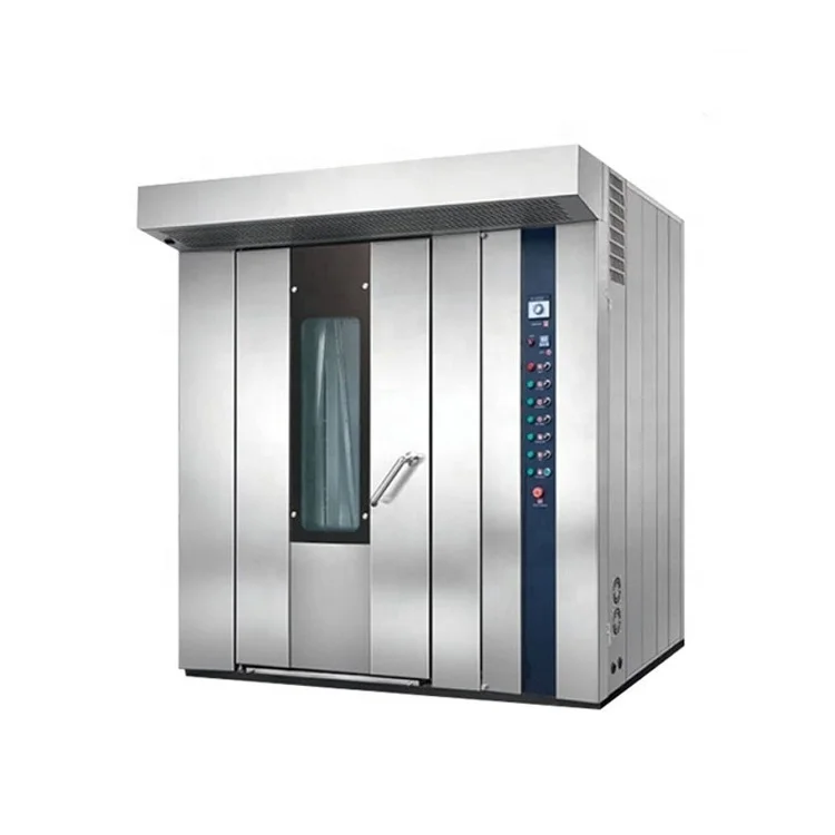 Industry Gas Pastry Price Tray 32 Bakery Rotate Rotary Equipment Used Bread Bake Convection Oven for Sale