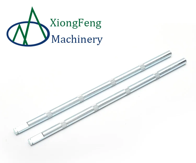 China Factory Customized Machining Part Flexible Shaft Pin Connector Copper Pin Knurled Shafts