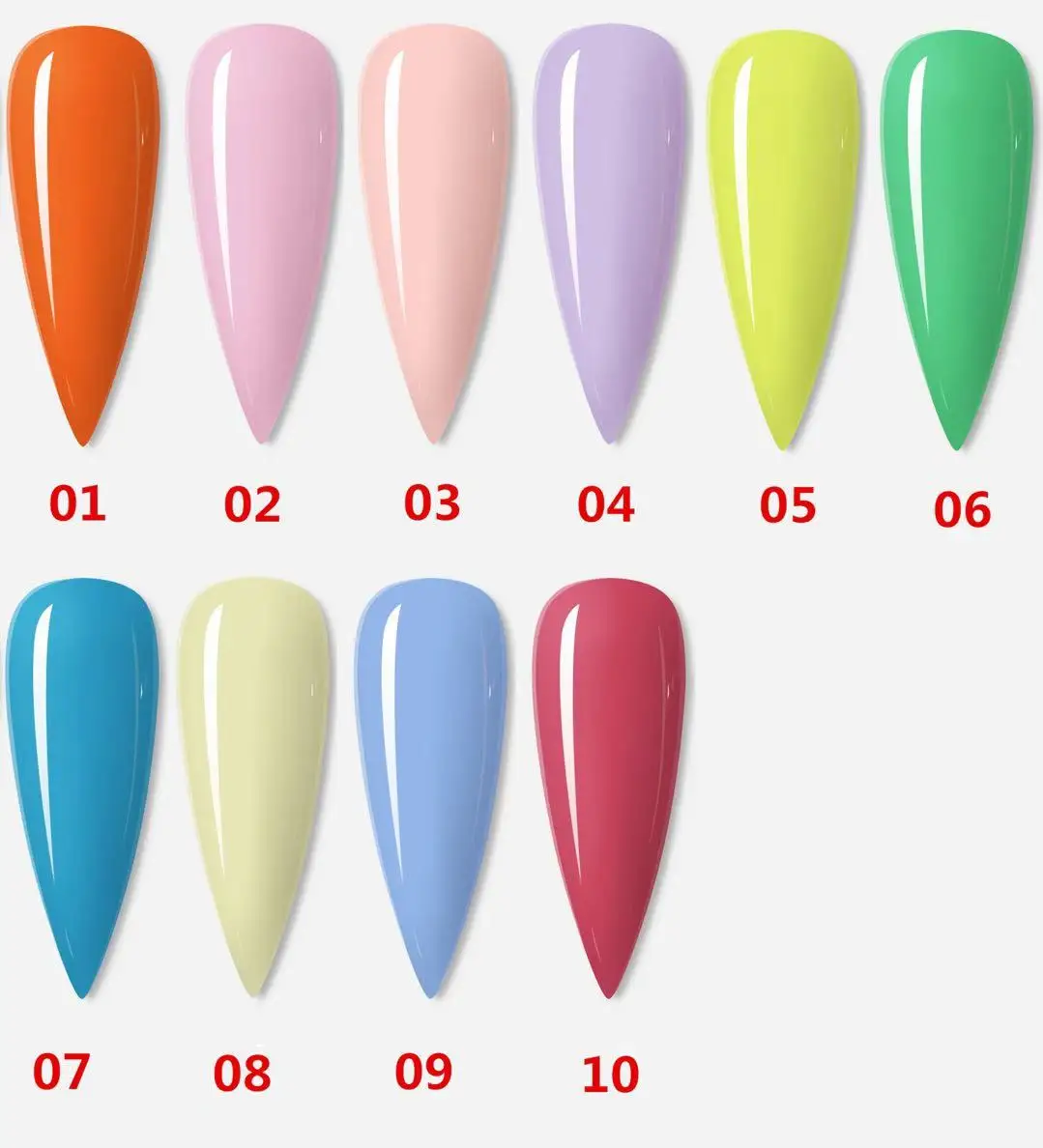 Miss nail gel free supply samples crystal nails extension acrylic poly gel uv/led crystal  extension hard uv gel nail polish