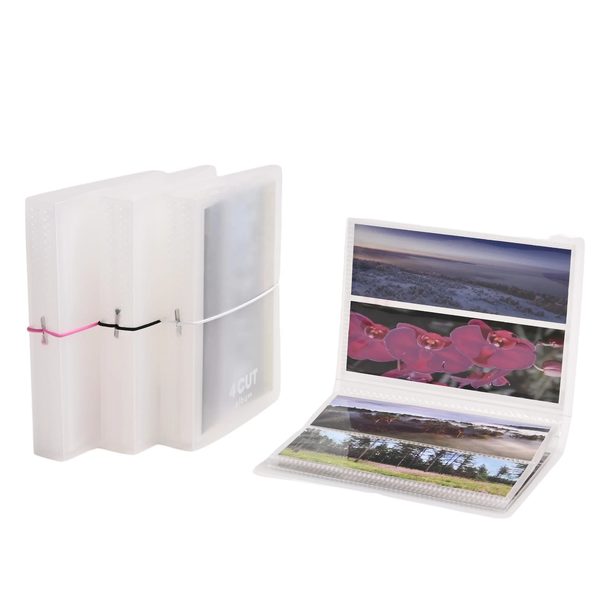 Профессиональный Фабричный Декор на заказ Прозрачный Простой фотоальбом внутренняя страница 2*6 4*6 дюймов гибкий