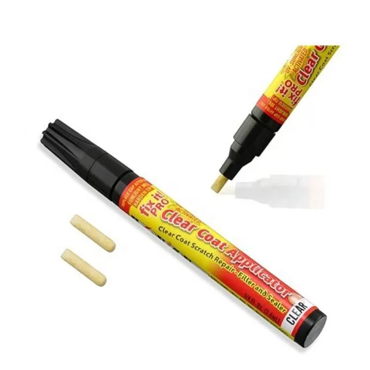Automobile Paint Pen Car Scratch Repair Fix It Pro Clear Coat Applicator with Aluminum Tube